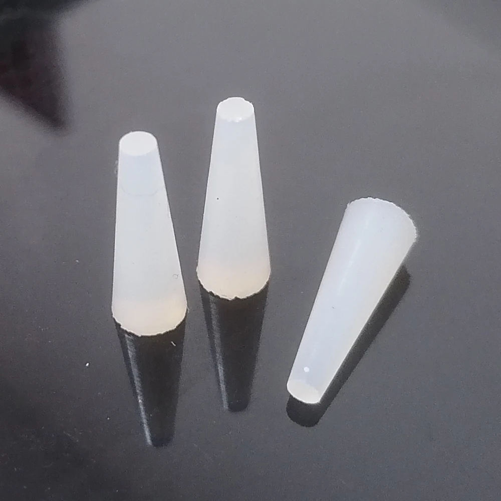 Cone Silicone Rubber Plug for 6mm 7mm Hole  Sealing Silicone Expandable Tapered Plug