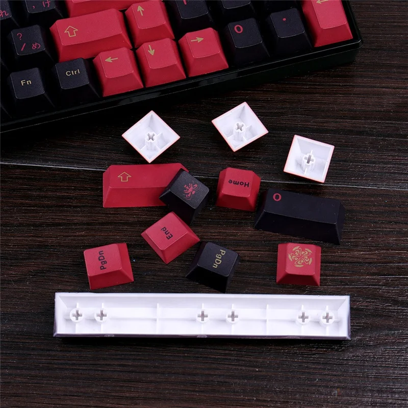 Gmk Higanbana Cherry Profile Pbt Dye Sublimation Keycaps For