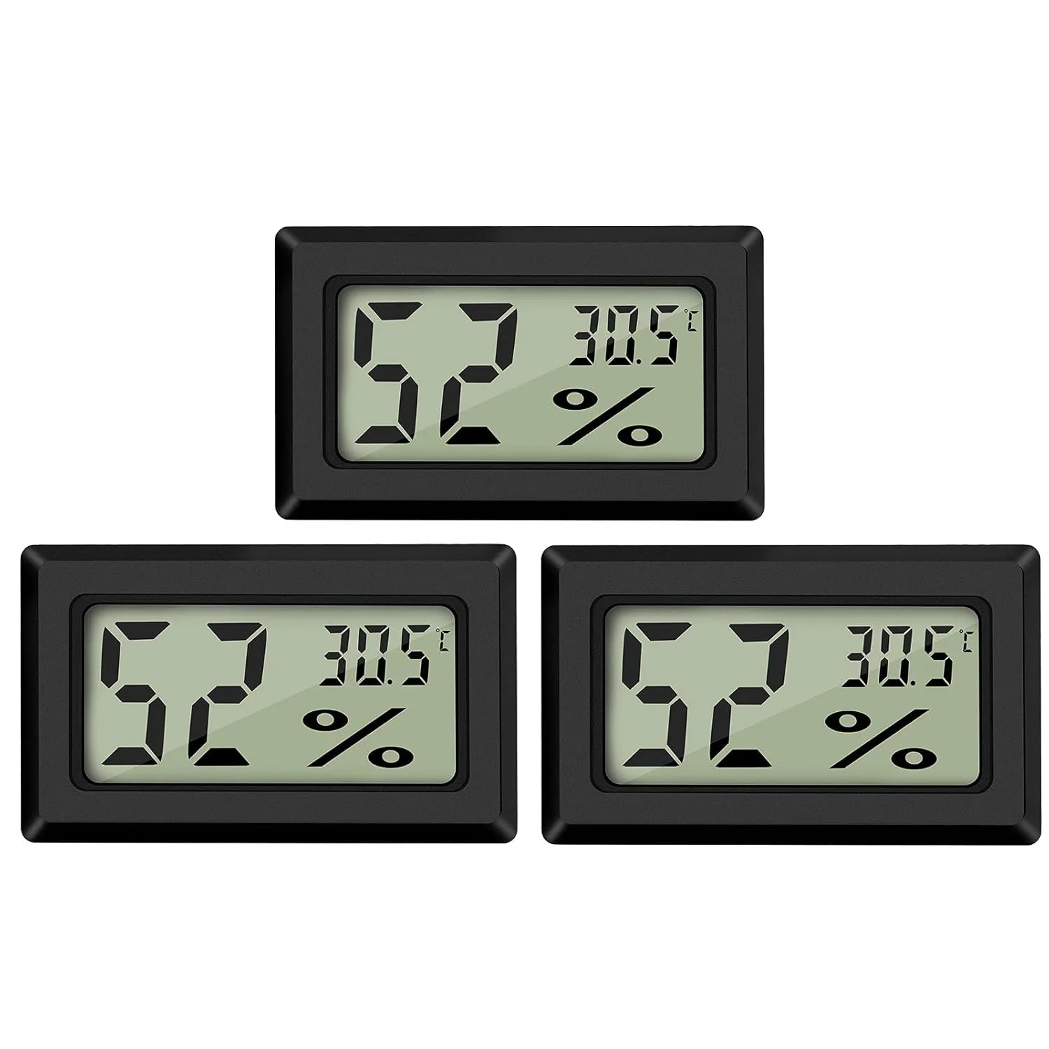Thermograph Temperature Humidity Meter Detector Indicator Mini LCD Digital Thermometer Hygrometer