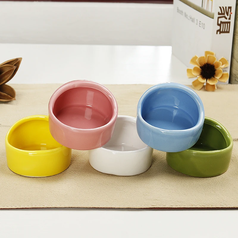 ceramic hamster bowl
