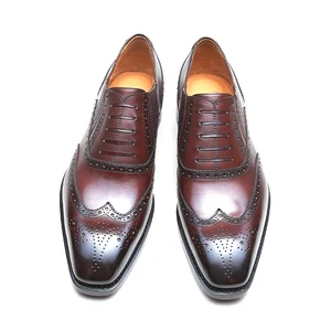Most Popular Luxury High End Comfortable Type Men Dress Leather Shoes Oxford
