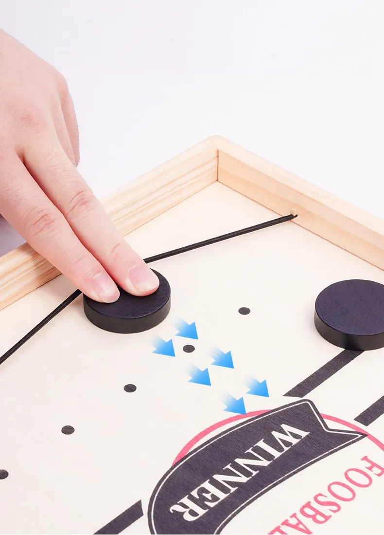 Лидер продаж, настольная игра с быстрым слингом и лудом, веселая настольная игра, деревянная игра для игры в настольный футбол, эпидемическая Рогатка, настольная игра