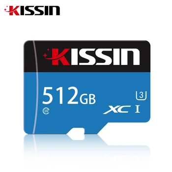 KISSIN Factory Direct High Speed Mobile Phone TF Card Sandisk 4GB 8GB 16GB 32GB 64GB 128GB 256GB 512GB SD Card Memory
