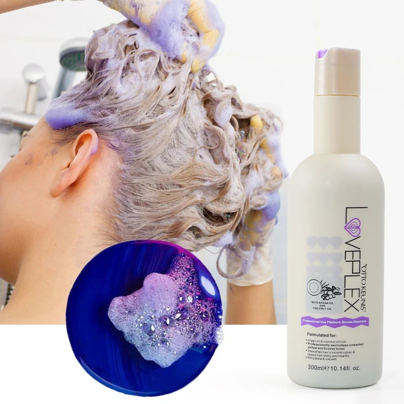 LOVEPLEX Perfcting Blonde System No Yellow Daily Use Purple Shampoo for Hair
