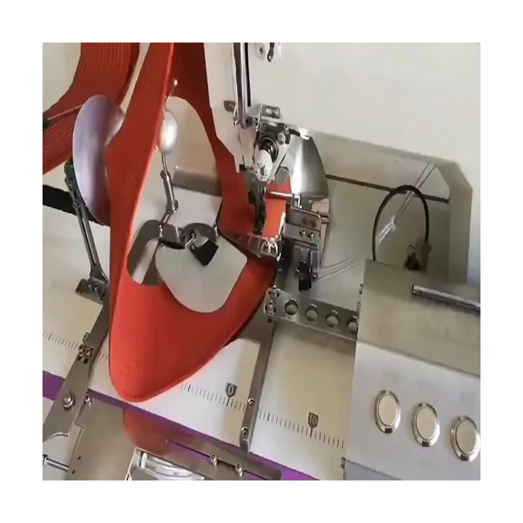 Computerized Baseball Hat Brim Stitching Sewing Making Machine