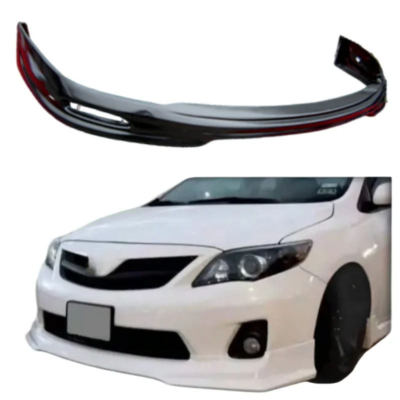 Front Bumper Cover & Fender Kit For 2011-2013 Toyota Corolla (Japan-Made Models) - Primed Ready For Paint