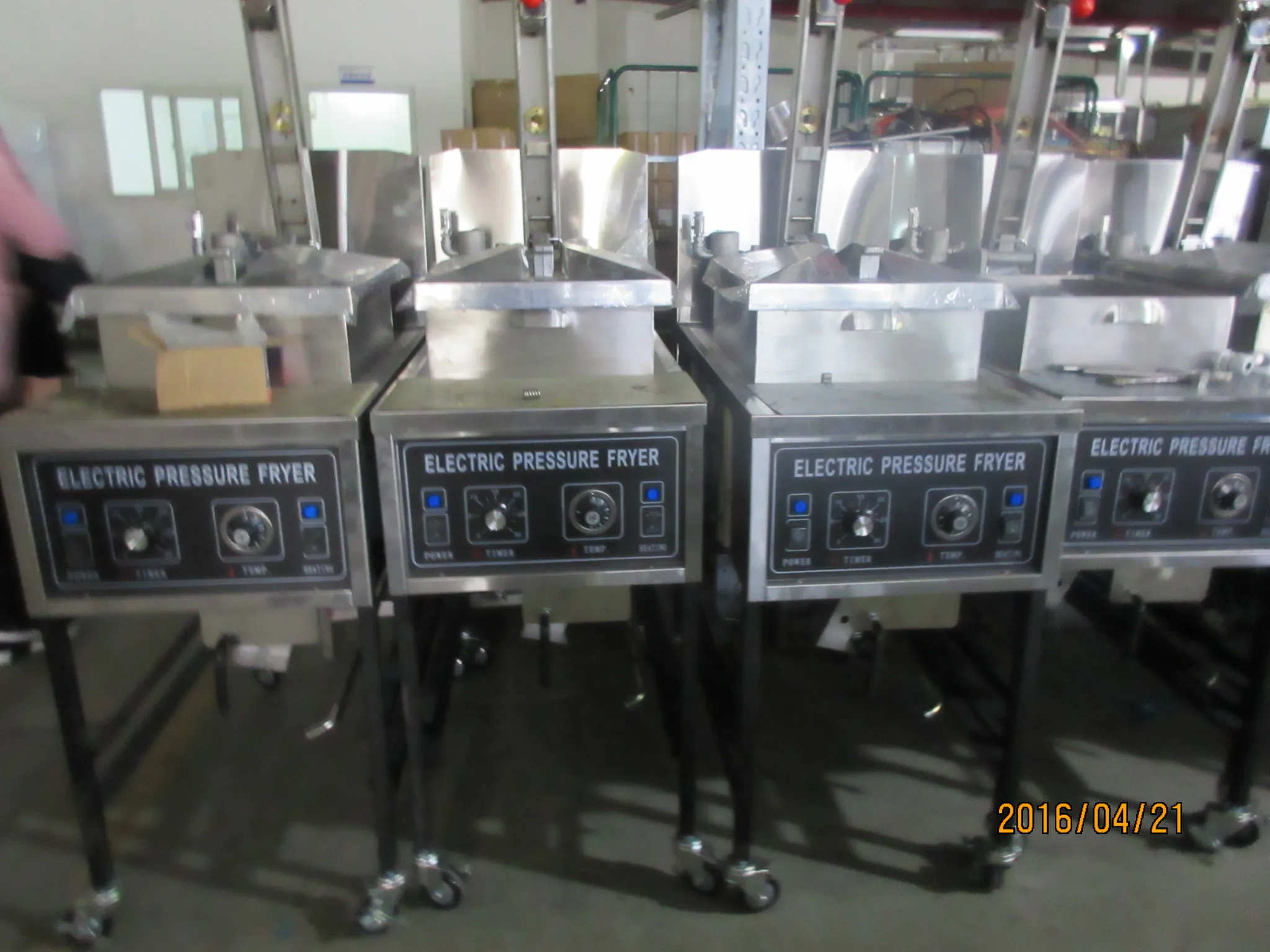 Kfc Machine / Broasted Fried Chicken Electric Pressure Fryer For Mdxz