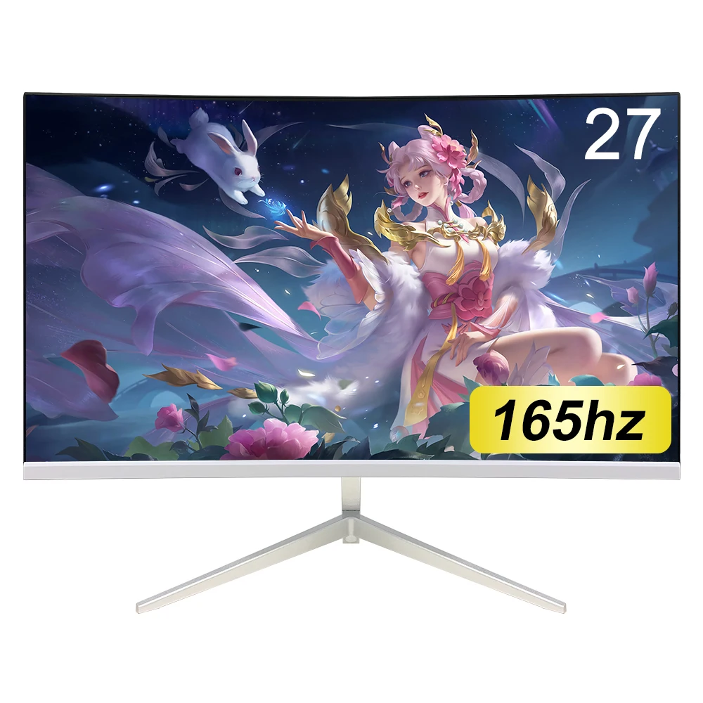 27 Inch High Refresh Rate Gaming Curved And Rimless  Desktop monitor