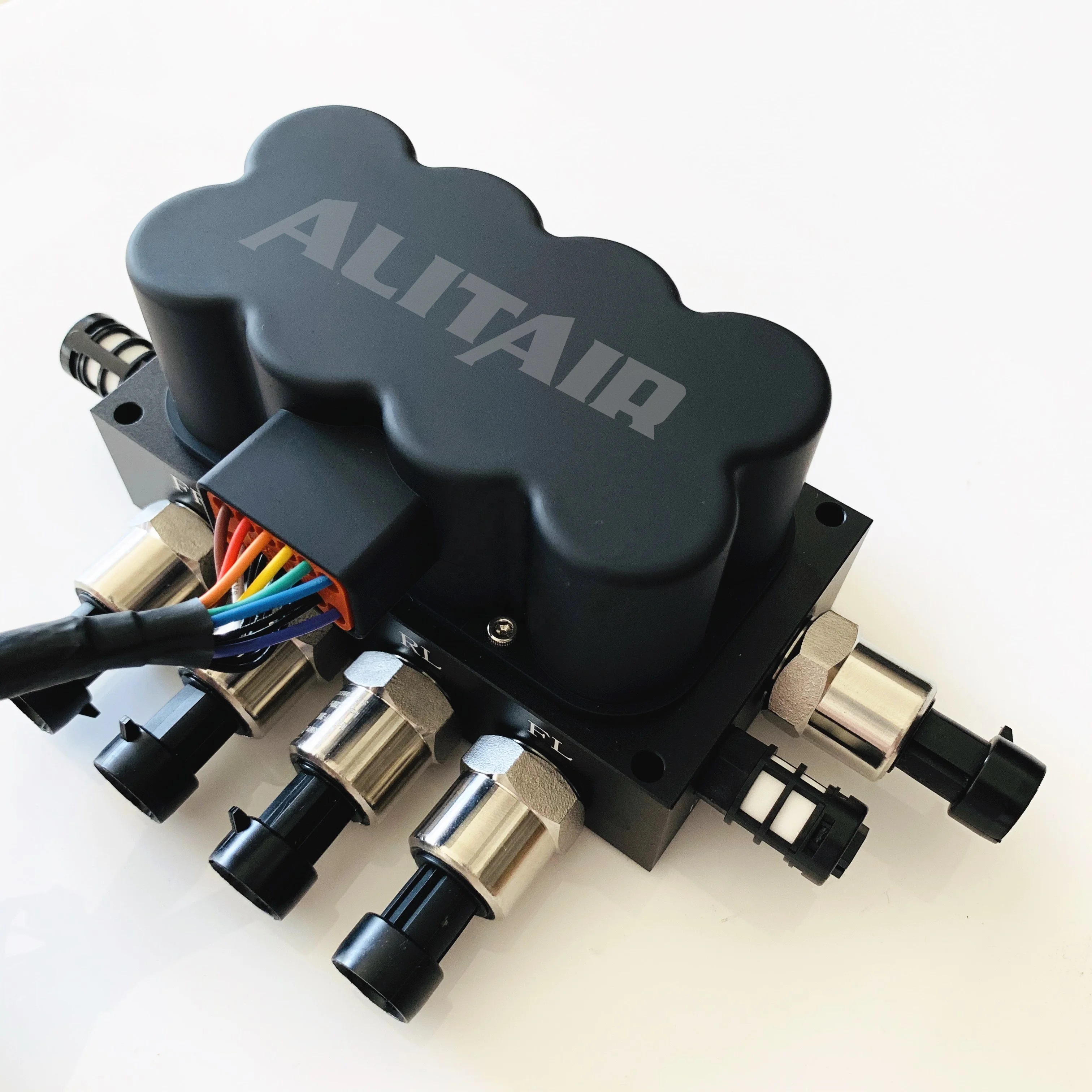ALITair Type 8 Valves Air Suspension Solenoid Block 4 Corner Pneumatic Suspension Valve