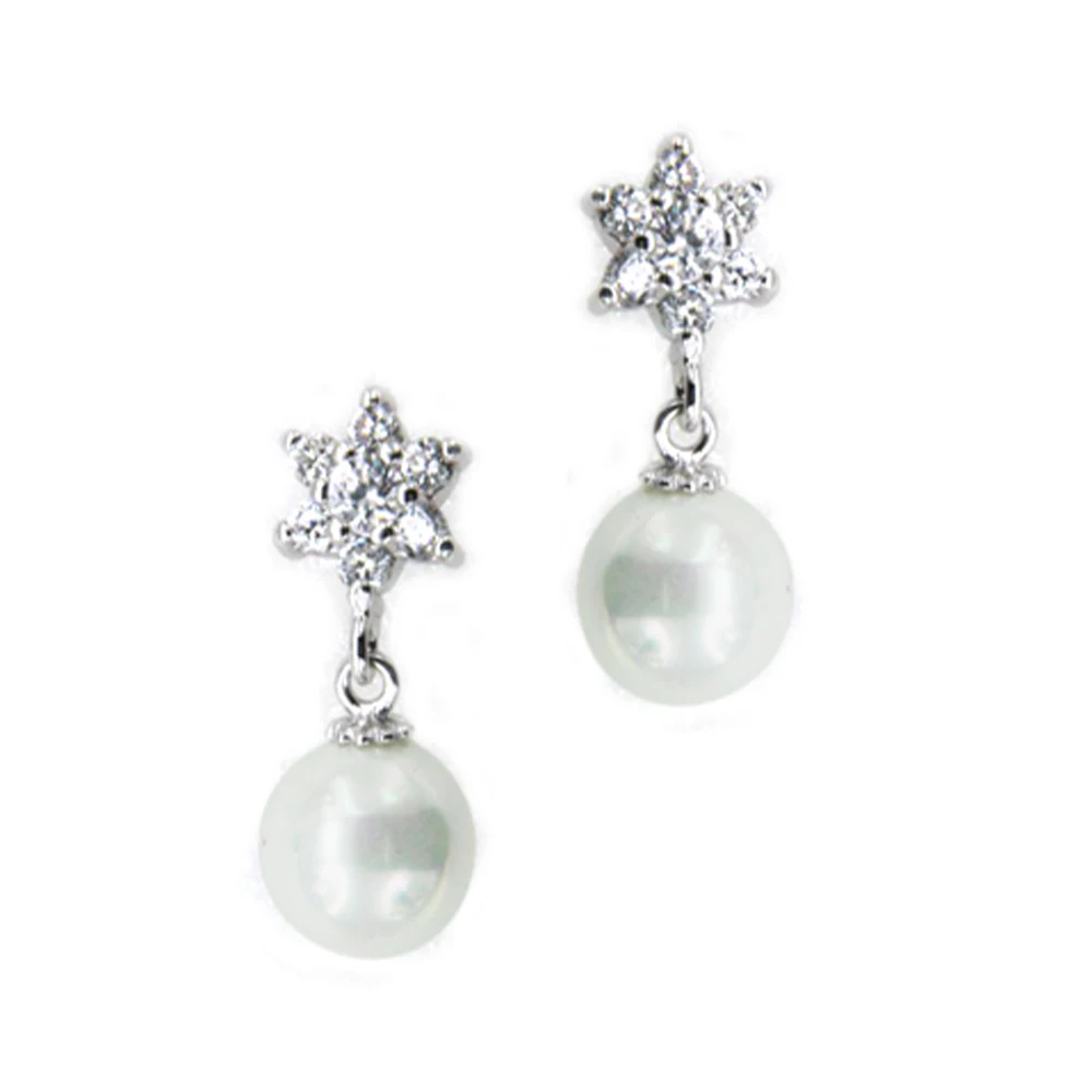 pearl stud earrings pendientes de perlas boucles d'oreilles en perles genuine pearl earrings Perlenohrringe pearl drop earrings