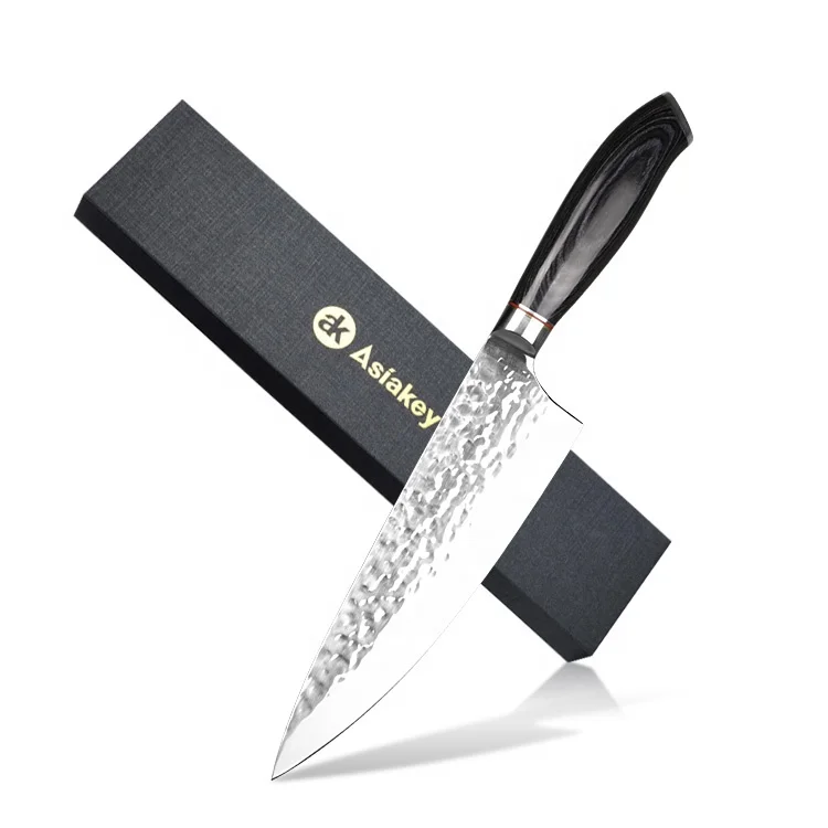 Genesis® 8 Forged Steel Chef Knife w/ Short Bolster