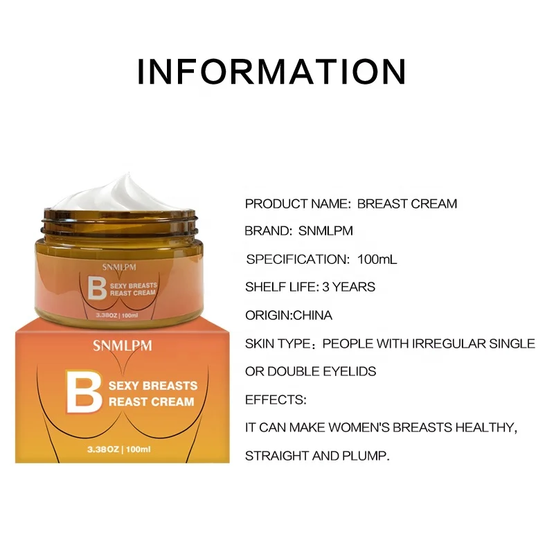 Крем для улучшения груди SNMLPM Хорошо спроектированный женский крем с фирменной торговой