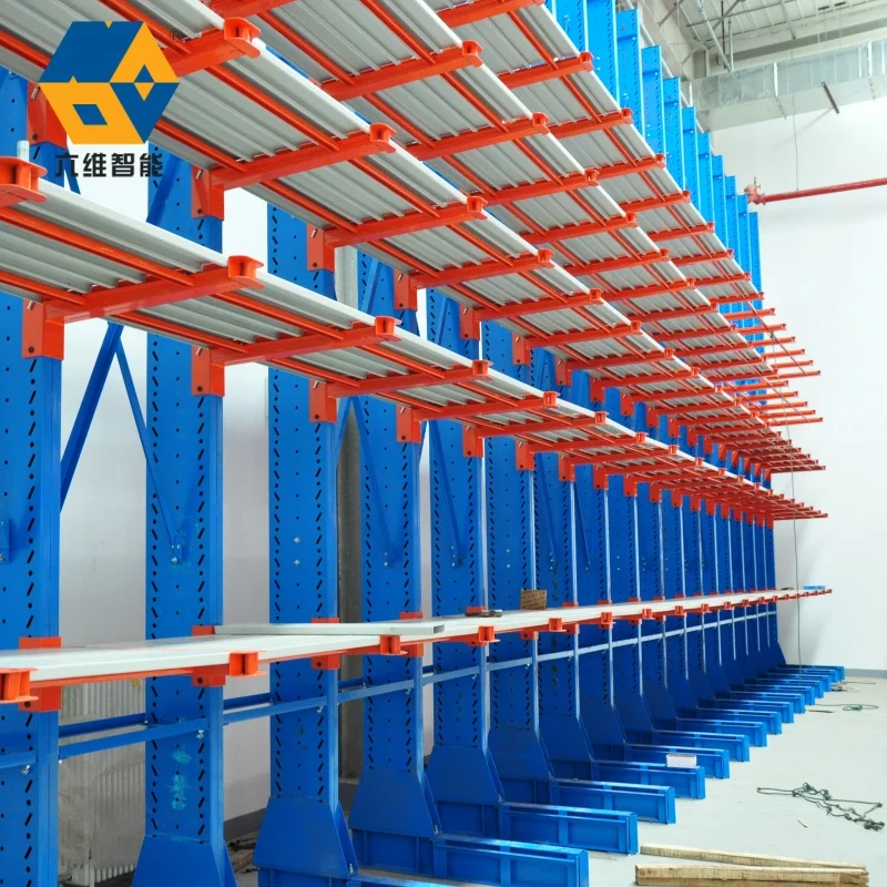 맞춤형 파란색 및 주황색 색상 조절 가능 강철 갤버트 랙 저장 시스템, 다층 갤버트 랙, 창고용
