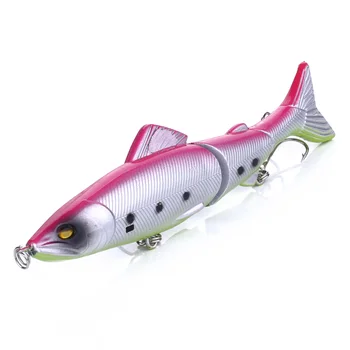 Hengjia Swimbait 12.5CM-17.7G Wholesale Swimbait Multi Jointed Lure Jerkbait Fishing Hard Glide Bait – Soft Lure – view 4