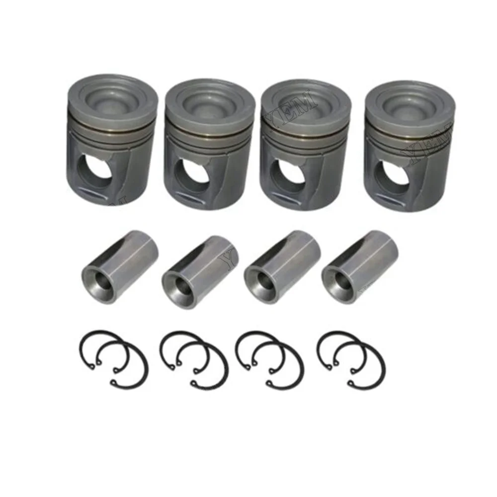 Piston & Pin 10115835 for Liebherr Engine D934 D934S Excavator R914C R924C R934C 2