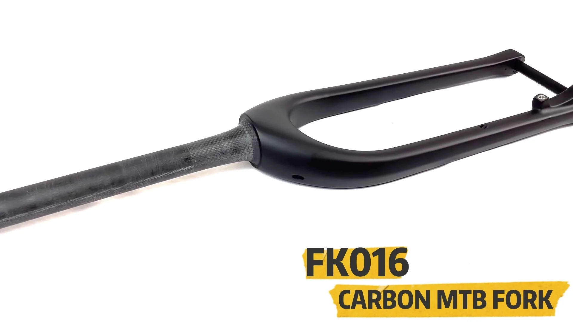 Fourche Rigide Carbone 29er Pour VTT - Axe Traversant BOOST 110mm - Cône Conique - Neuf