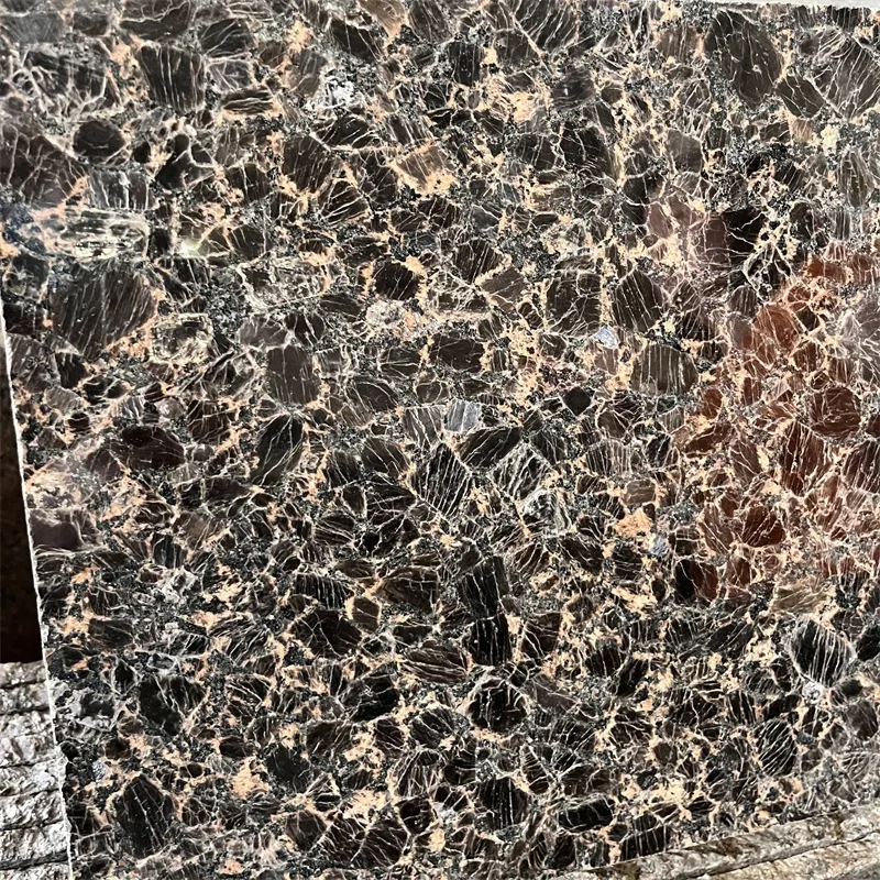 Tegulae Granitae Imperialis Brunneae Optima Qualitate et Bono Pretio ad Muros; Granitum Brunneum pro Superficie Culinae