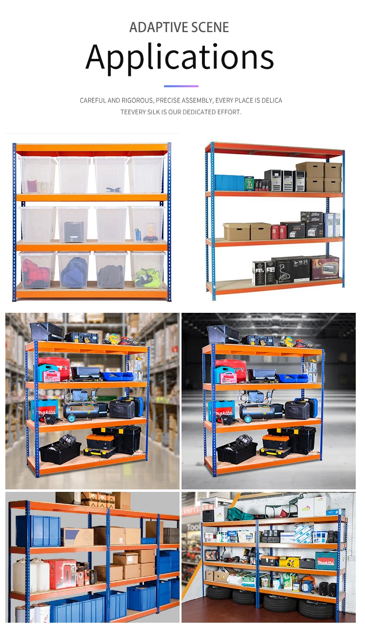 manufacturer industrial heavy duty warehouse shelving/storage shelves /adjustable racking system stacking racks