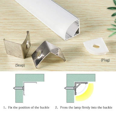 Showcase Lighting Led Strip Aluminum Profile Light Cabinet Lights