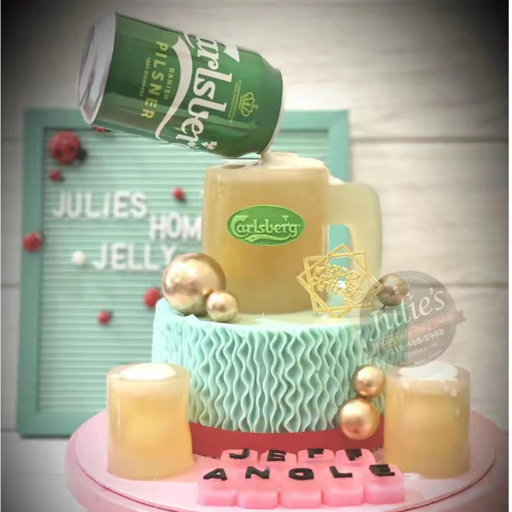 Large Size Beer Cup Silicone Mold Wine Glass Fondant Cake Silicone Molds  Handmade Soap Resin Mold