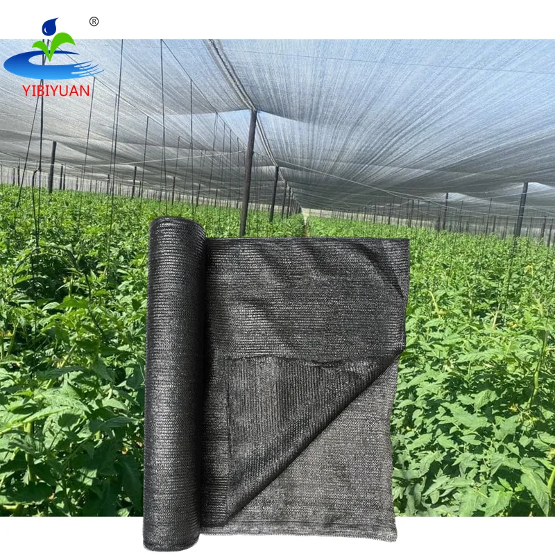 10000sqm Farm Agricultural Greenhouse Black Hdpe Shading Netting Uv Resistant 90% Sun Shade Net