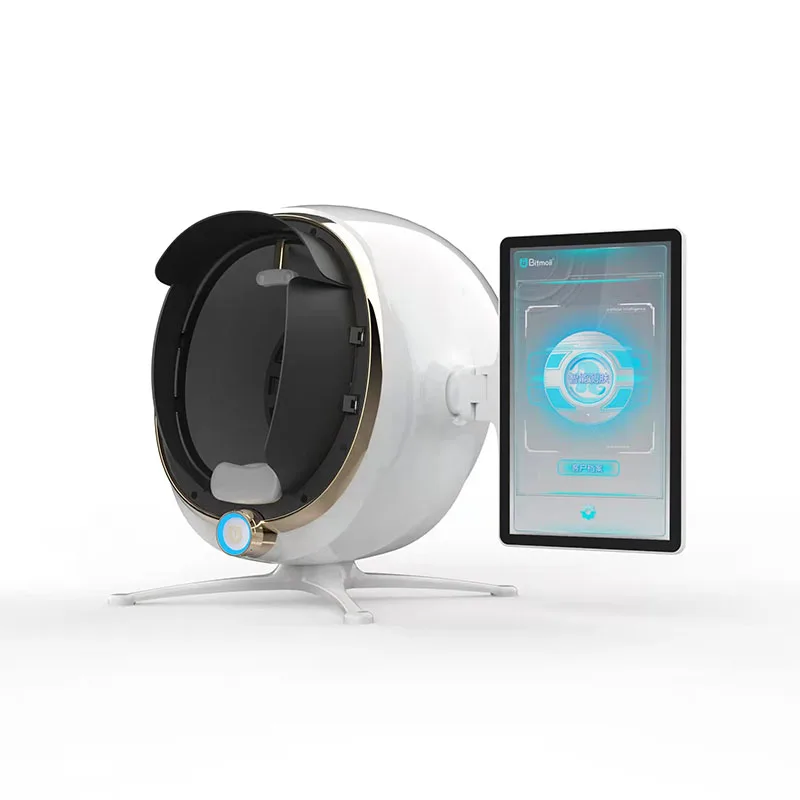 Hot Sales Latest 5th Generation Magic Mirror Skin Analyzer With Ipad for Auto Skin Scanner