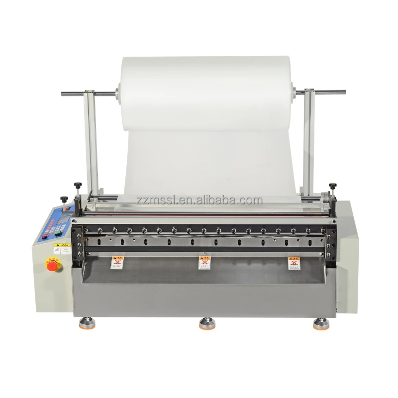 High Quality Polyester Roll to Sheet Cutting Machine Non-woven Fabric Slitting Cutting Machine Wall Paper Cross Cutter