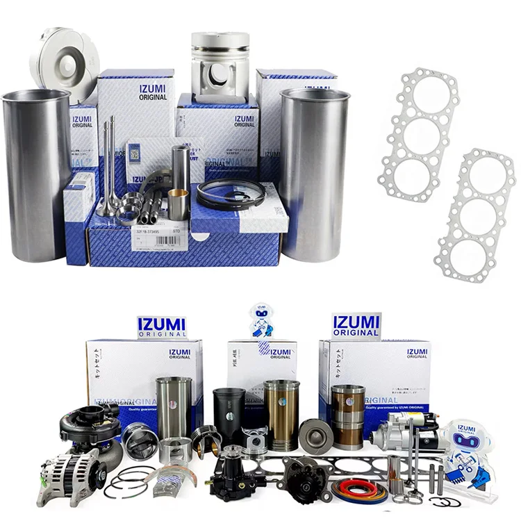 IZUMI ORIGINAL 6RB1 6RB1T Overhaul Rebuild Kit 6RB1 6RB1T Diesel Engine Parts For ISUZU