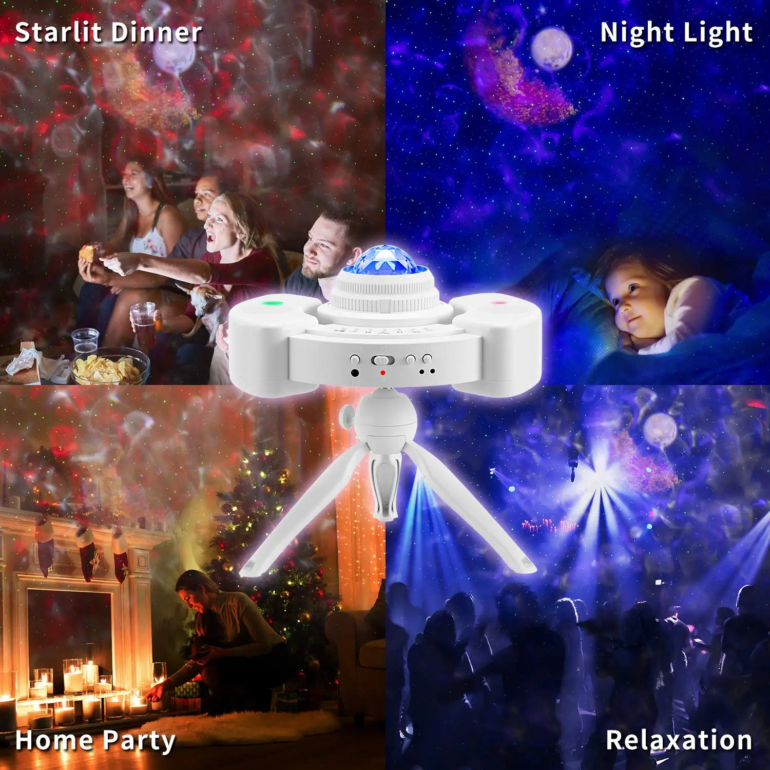 Planetarium Projector Realistic Star Light Projector with  Portable Tripod