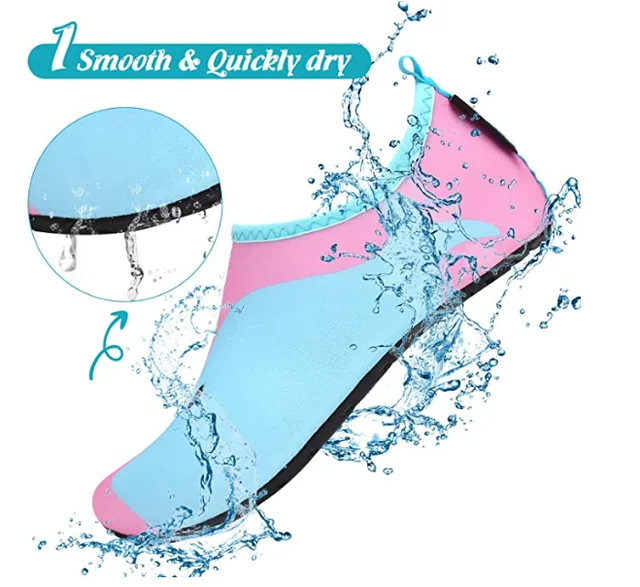 Summer Beach Boys Girls Barefoot Water Shoes Non-Slip Kids Aqua Socks Outdoor Sports Shoes - Image 4