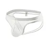 White gay man mesh open butt underwear