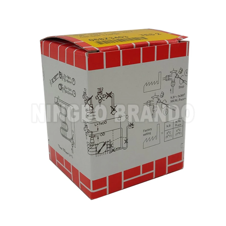 Te2 Tex2 Tez2 Ten2 Tes2 Tef2 Externally Equalized Hvac Txv Thermostatic