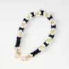 Double-button black-white-yellow