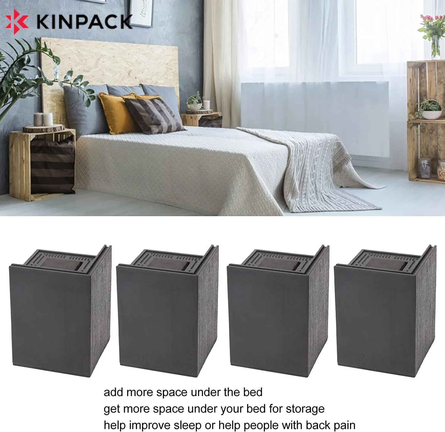 Adjustable Heavy Duty Furniture Risers Couch Risers For Sofa Couch