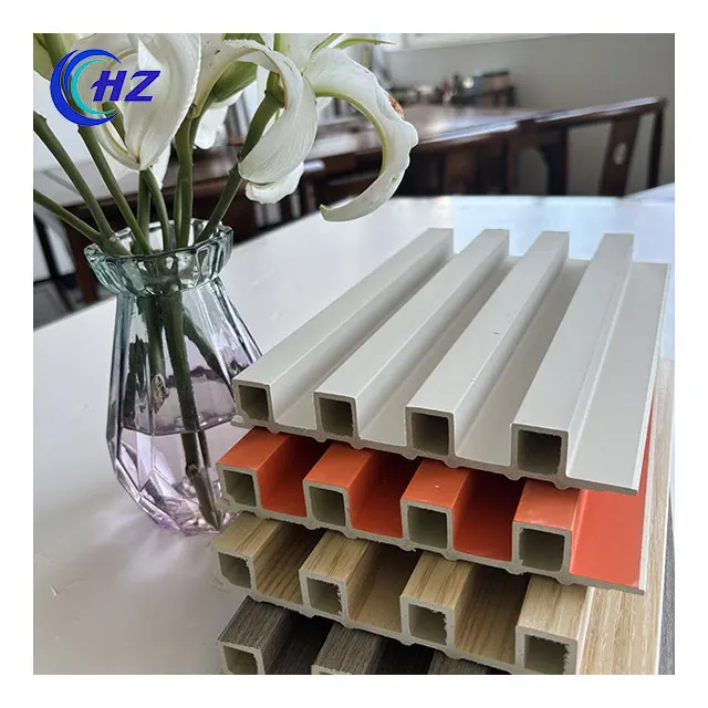 Pvc Wood Effect Pwc Wall Panel for Wall Interior Pvc Wall Panels Green