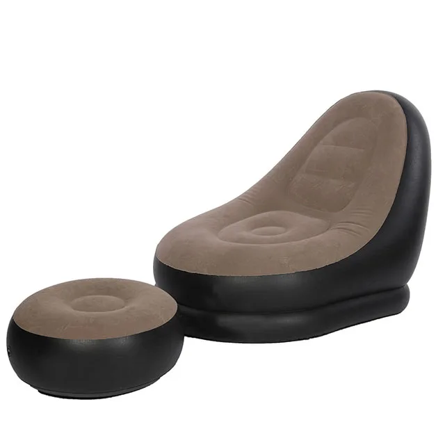 Надувной диван-стул с подушкой