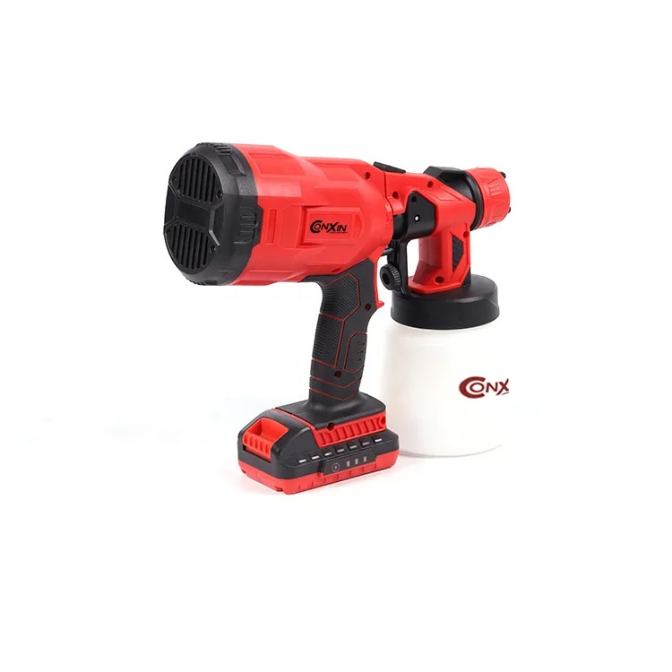 電動スプレーガン｜塗装機・コンプレッサー｜製品情報｜アサヒペン 塗装スプレー、 21V コードレス リチウム ペイント スプレー ガン、家具や家庭用の高霧化 HVLP スプレーガン