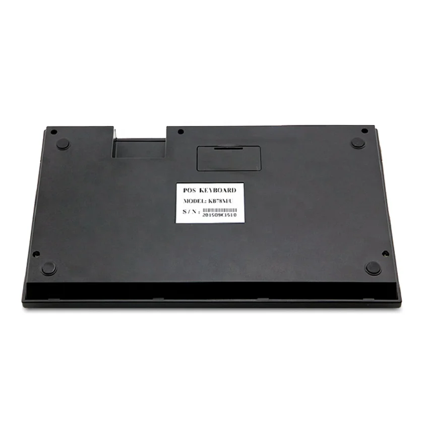 Usb Wired Mini Professional Pos Cash Register Switch Programmable Keyboard With Magnetic Card Reader