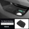 Boîte de rangement noire pour console centrale inférieure Buick Envision