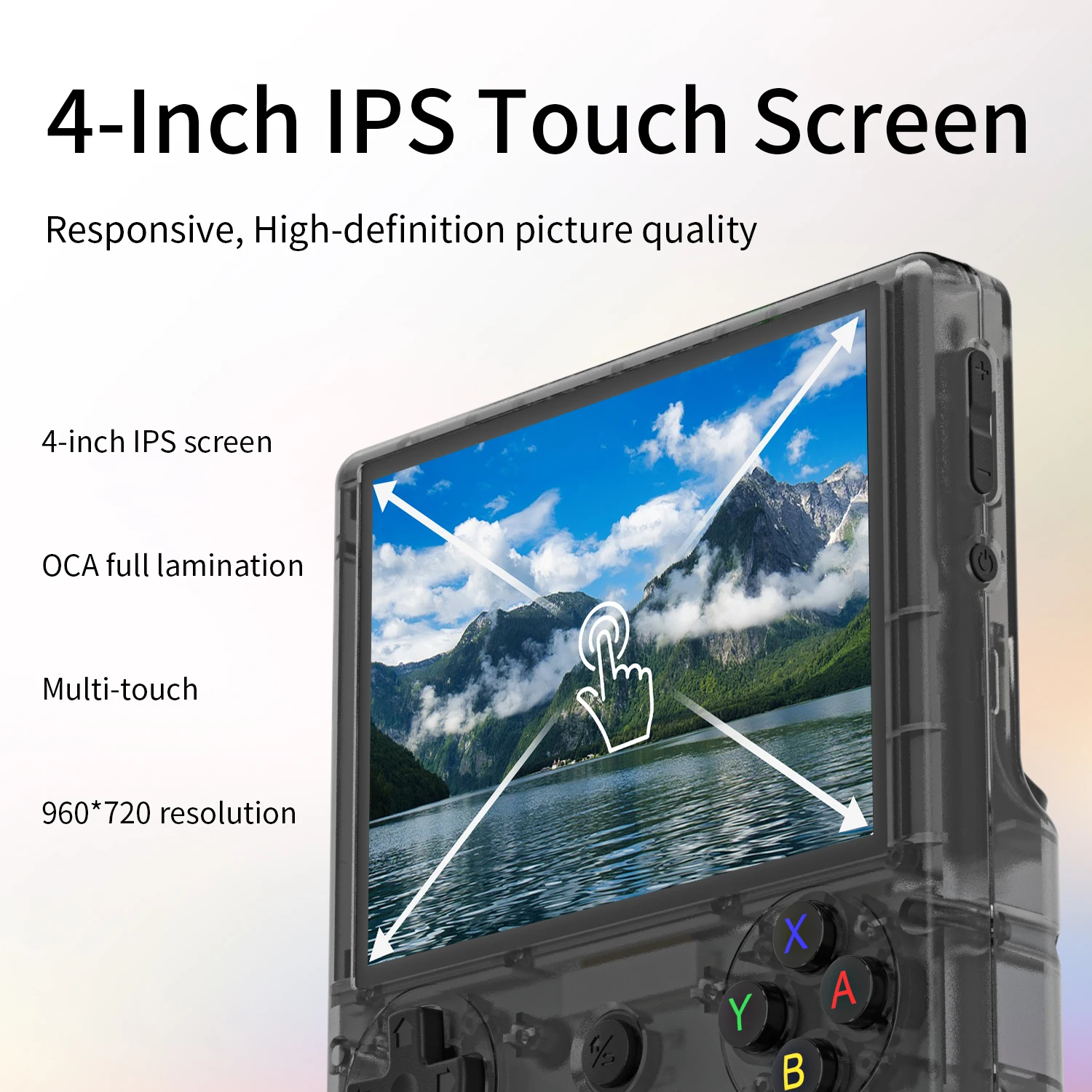 RG406V Retro Handheld Konsole – 4 Zoll IPS Screen, Android 13, 8+128 GB, Mit Kabellosem Screen Casting