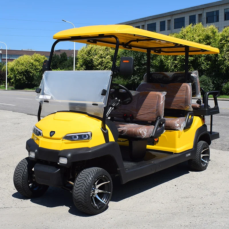 Factory 6 Seat 48V Electric Golf Cart with CE China Customized Prices Electric Golf Car Off Road Accessories 5 - 6