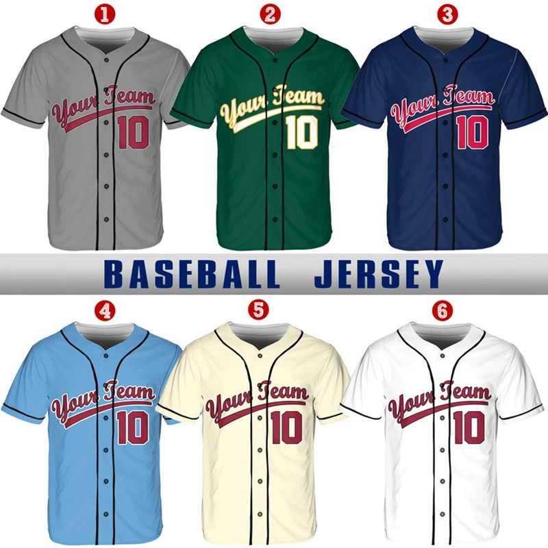Wholesale Wholesale Plus Size Baseball Shirt Men Blank Quick Dry Baseball  Uniform Custom Stripe Line Color Breathable Baseball Jersey OEM From  m.