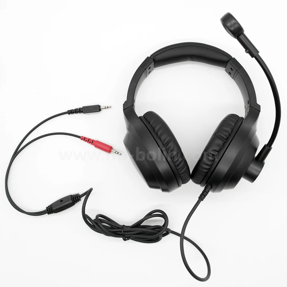 2021 Language Lab Equipment for English Translator Headset Headphones for Computer Lab