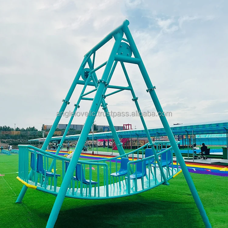 Mini Pirate Ship Ride Simple Outdoor Unpowered Amusement Park Funfair ...