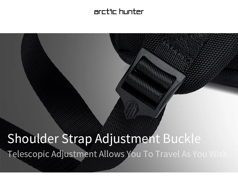 Arctic Hunter neu eingetroffen Multifunktions-Reise-Laptop Geschäfts-Rucksack Taschen Herren Rucksack Rucksack für Frau Sack für zwei Seiten