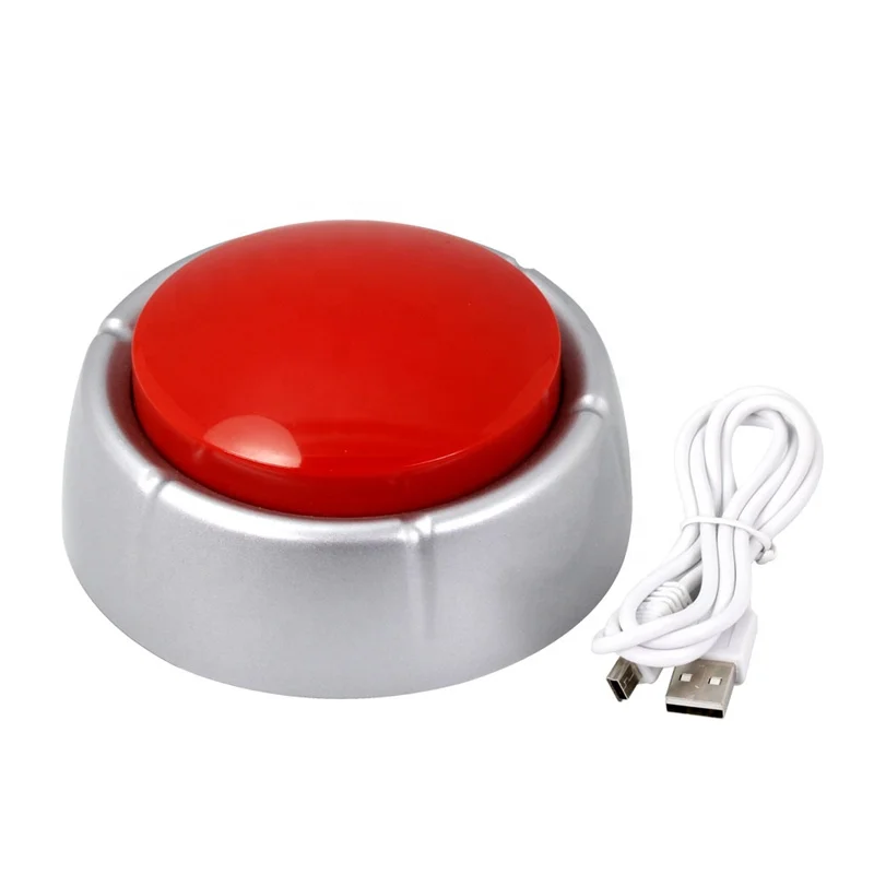 Factory Cheap Programmable USB Sound Button Game Push Button Answer Buzzer - Make Your Own Button by Uploading Audio Files