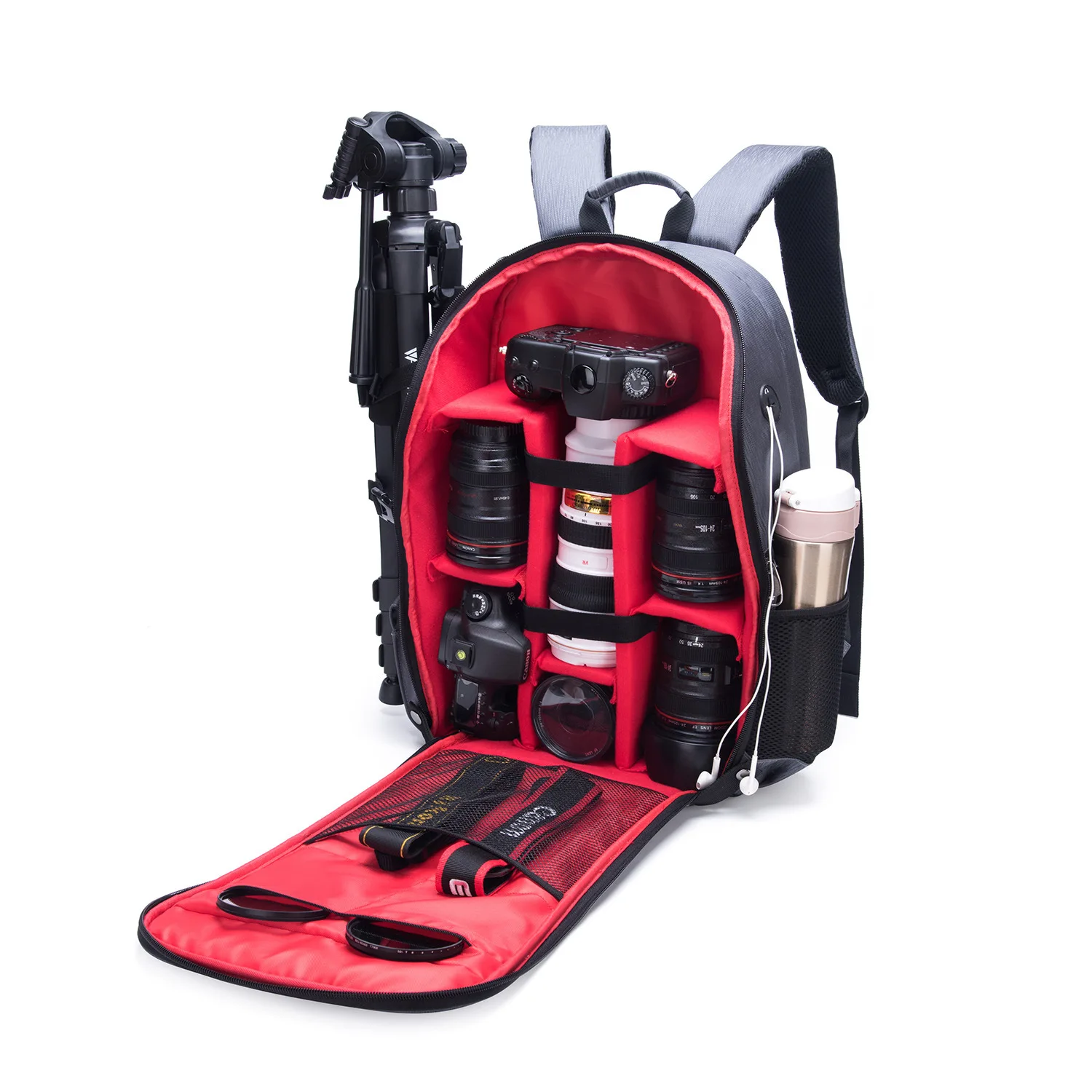Durable Dslr Slr Camera Backpack With 