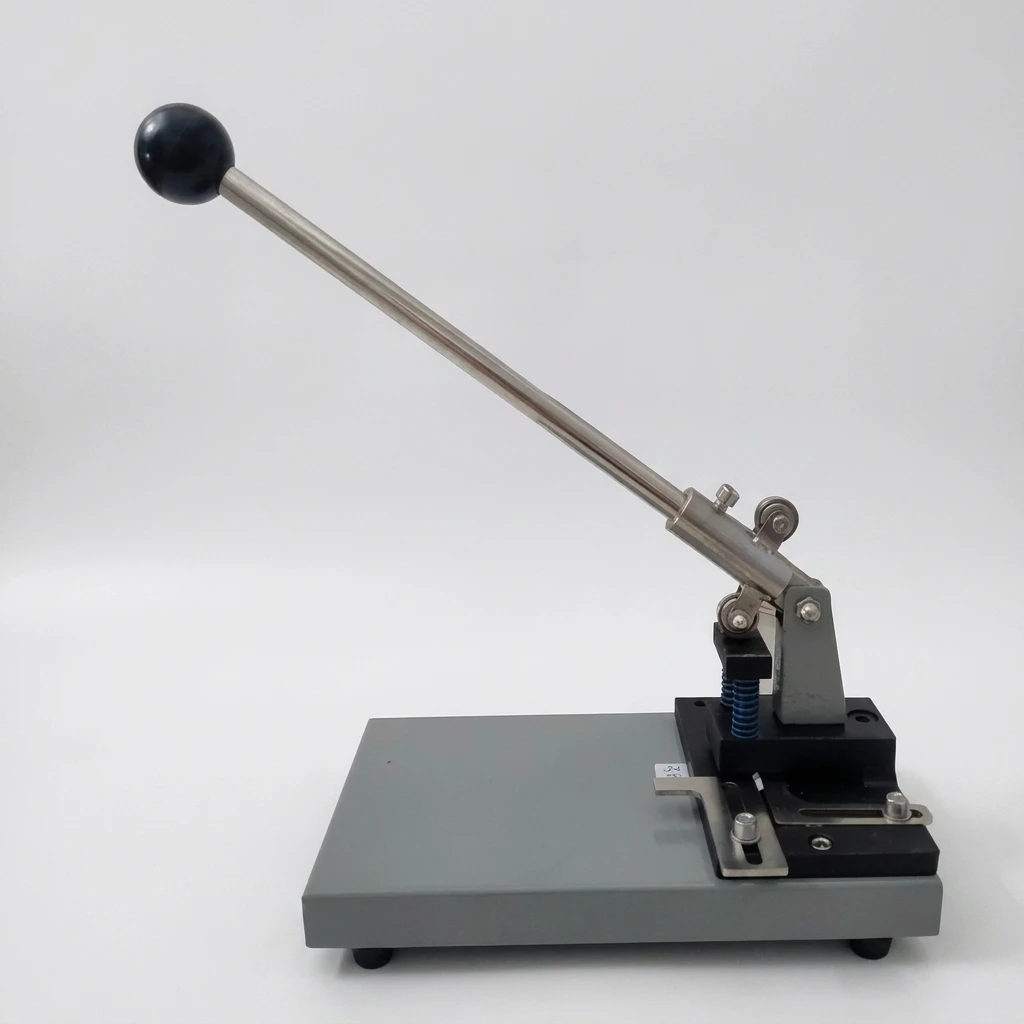 TEBAK Portable Hand Operated Flat Hole Punch Machine 2 In 1 Multi-use Puncher For PVC And Metal Sheet