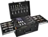 Black Sliding Trays with 8 individual slots