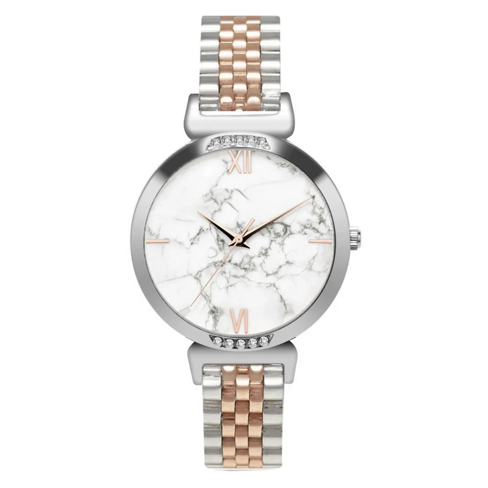 2020 Best Model Custom Own Logo Marble Wrist Watches Quart Movement